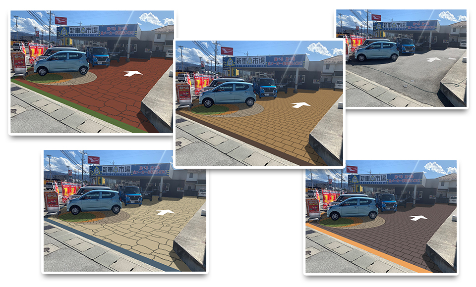 3Dイメージによる候補